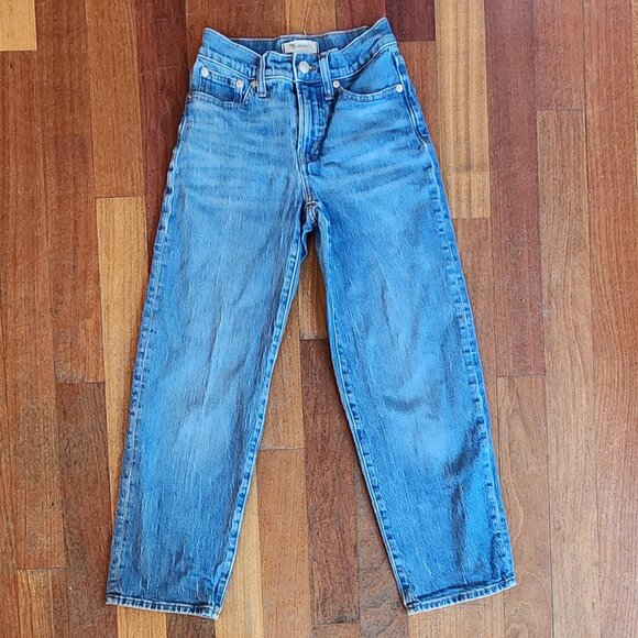 Madewell "The Perfect Vintage Wide-Leg Jean" Size 23 Petite - Picture 1 of 14